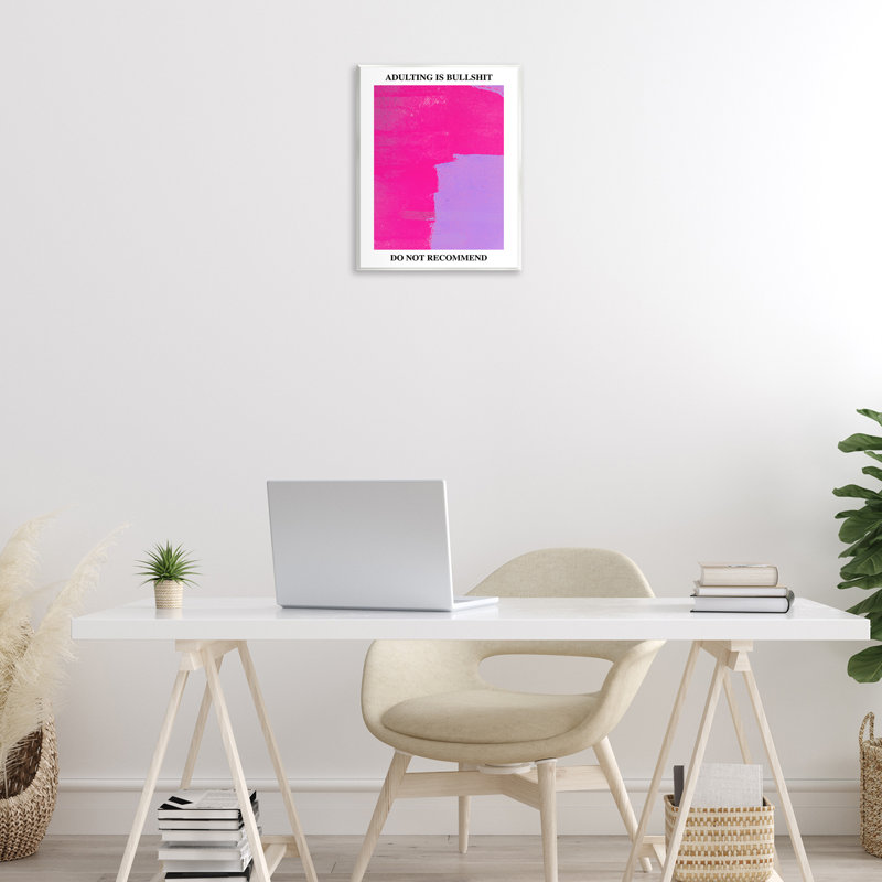 Adulte, plaque murale non recommandée, design par House of Lulu