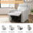 Deyani Lift Assist Power Massage Heated Recliner with Adjustable Headrest-101130619
