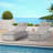 Outdoor Chaise Lounge Chair Set of 2 with Patio Pool Chairs Tanning Lounges for Outside,Beach Rattan Recliners with Adjustable Backrest,Cushion for Poolside Backyard Garden-1003512116