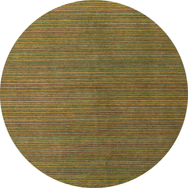 Abstract Indoor Rug, Round 8'