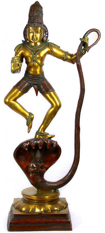 Krishna domine Kaliya