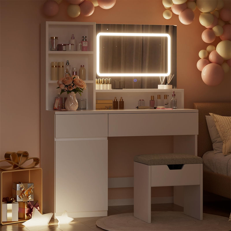 Dressing Table with Mirror