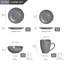 Vancasso 32-Piece Stoneware Dinnerware Set, Service For 8 -764191468