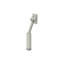 Deltana DHK7U26D 7" Heavy Duty Kickdown Holder; Satin Chrome Finish-526803411