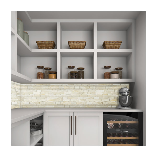 Daltile Sublimity Natural Stone Random Linear Honed Mosaic (10 PC Per Carton) (9.60 SQFT Per Carton)