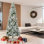 Arbre de Noël artificiel enneigé avec branches réalistes et 1084 pointes pour une décoration intérieure festive