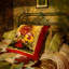 The Midnight Sun Ceremony Organic Cotton Square Throw Pillow Cover & Insert