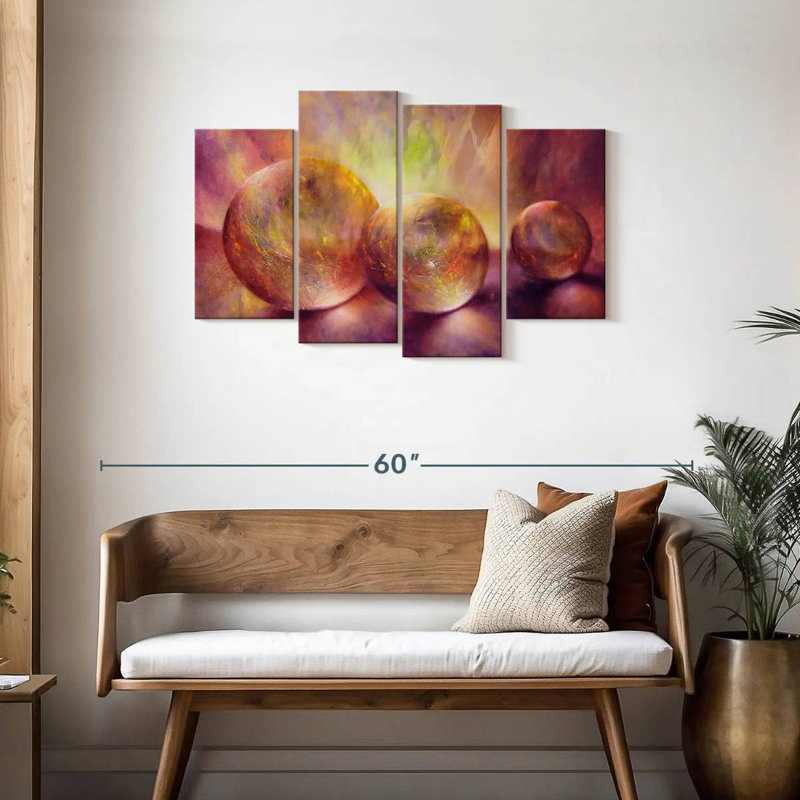 Purple Light, 27" H x 43" W