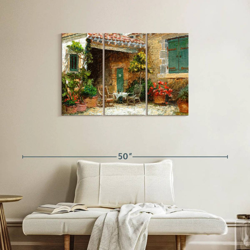 Lilie Provence Barn, 24" H x 38" W