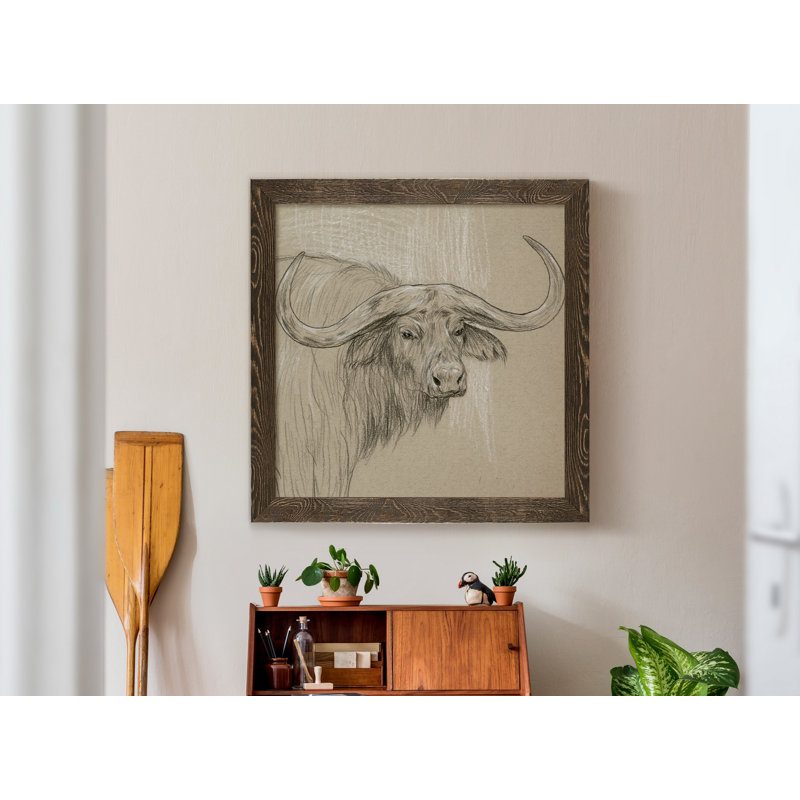 " Neutral Shapes I ", 21" H x 21" W x 1" D, Walnut Framed