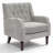 21.65" Wide Tufted Upholstered Accent Armchair-1988906297