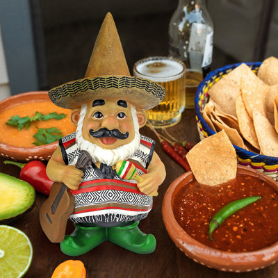 Pancho the Mariachi Gnome Statue
