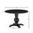  Cuthbert 5-Piece Dining Set, Pedestal Round Table With 4 Stylish Chairs-380351027