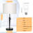 Kenzlea Metal USB Table Lamp