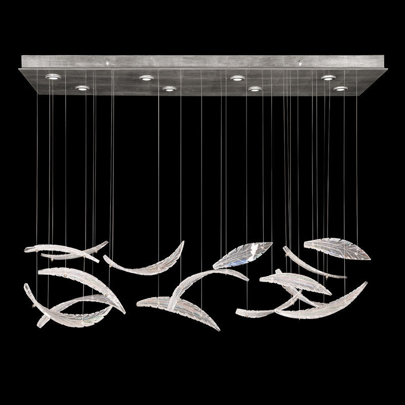 Elevate 8 - Light Pendant, Silver