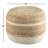 Bramblett Upholstered Jute Ottoman
