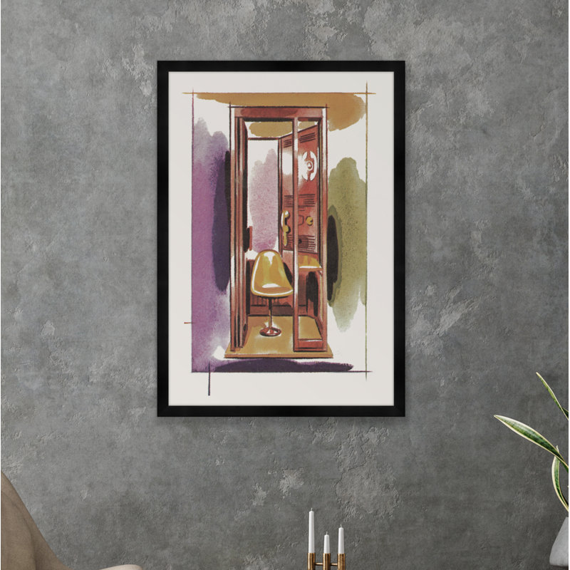 Moulton Collection " Purple Phone Booth "