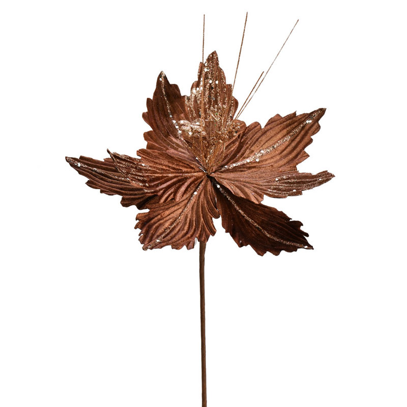 Vaporisateur de Noël artificiel 12 po Vickerman, Doré, H 12 po x l 12,5 po x P 16,5 po