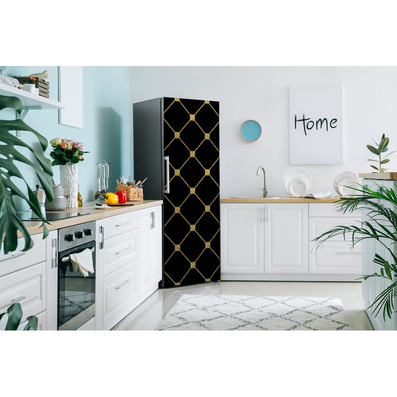 Abstract Door Decal, 190cm H x 70cm W