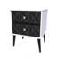Fully Assembled Gitschier 2 DrawerÂ Bedside Table-976070693-976070694