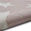 Machine Woven Rose/Cream Rug-70523306