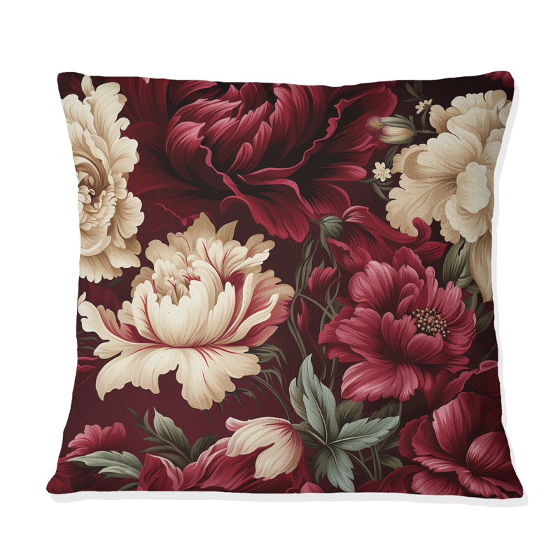 Coussin Regency, H 16 po x l 16 po
