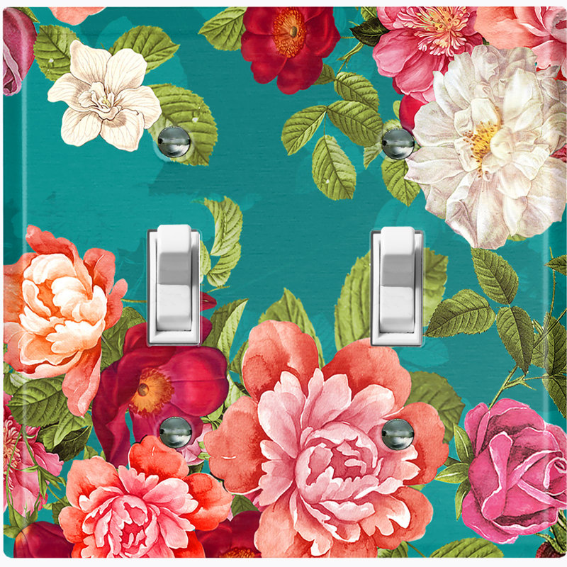 Landscape & Nature 2 - Gang Toggle Light Switch Standard Wall Plate