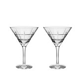 Street Crystal Martini Glass
