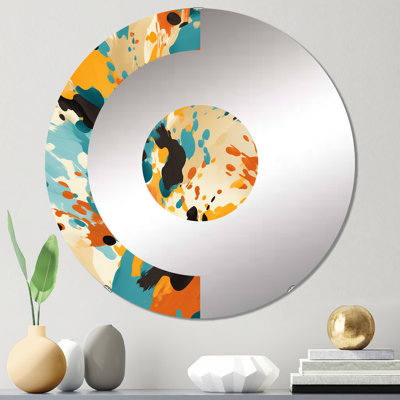 Frulla - Miroir mural demi-cercle