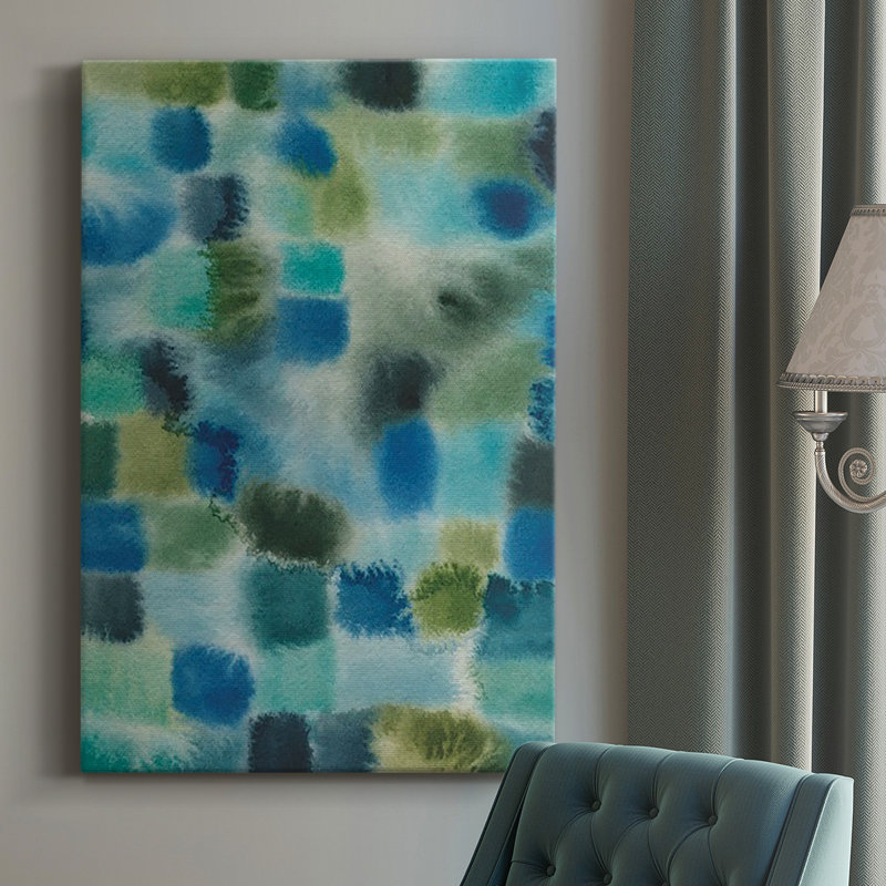 Earthy Plexus I, reproduction encadrée de qualité supérieure - prête à être accrochée, H 18 po x l 12 po x P 1 po