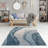 Abstract Wave Area Rug-837174368