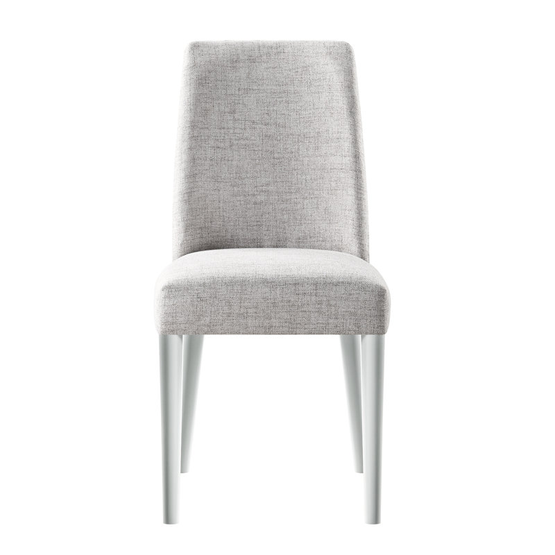 Fauteuil gris réconfortant - Base en bois massif, siège apaisant confortable avec tissu et supports