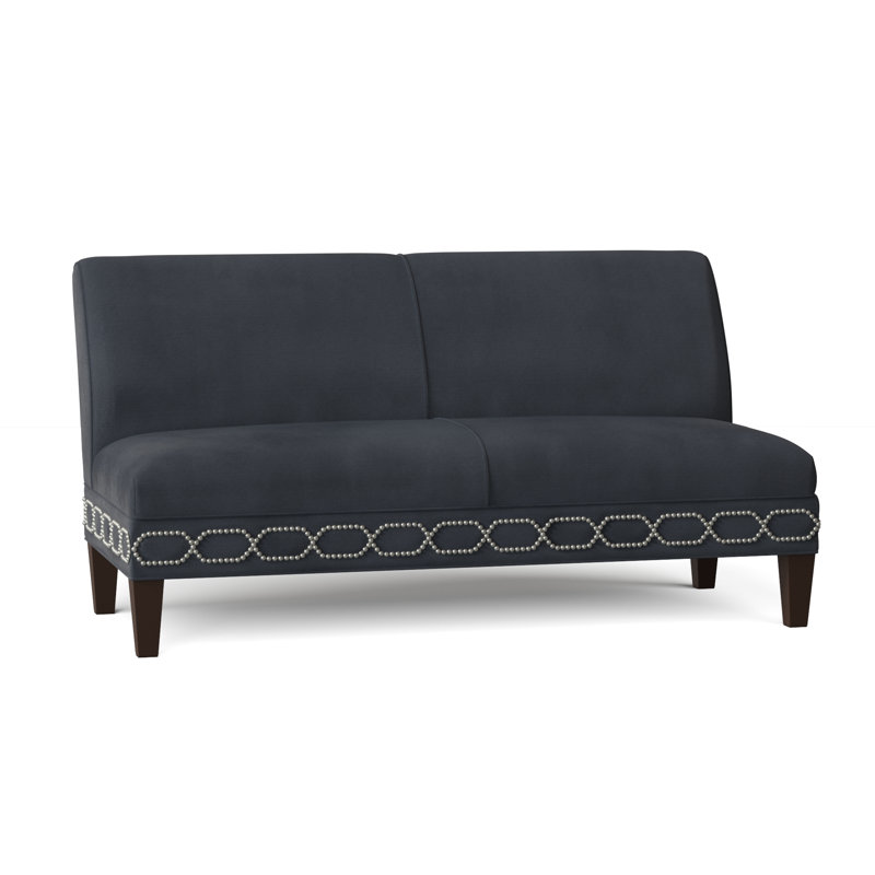 Pierce 61'' Upholstered Loveseat, Auden Indigo