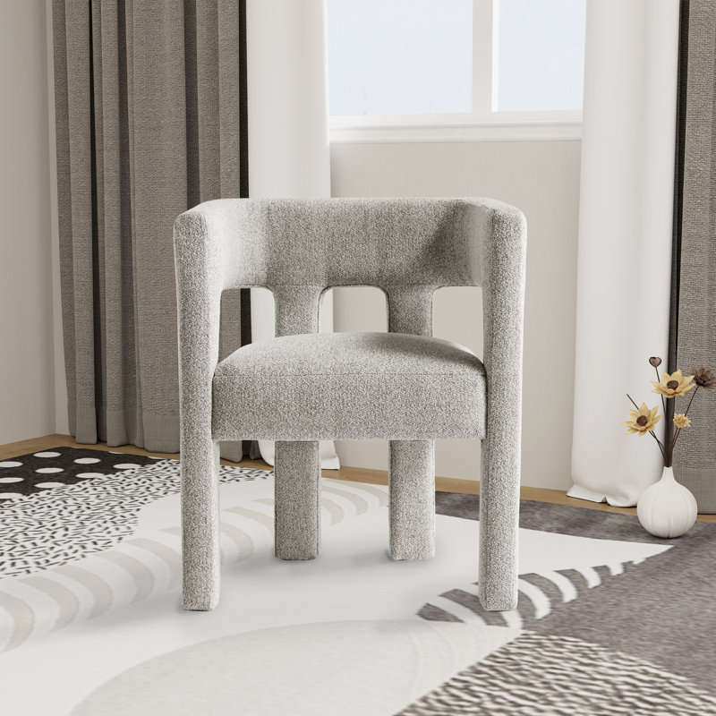 Fauteuil l 24,84 po Burnam, gris