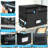 Fireproof Document Box With Lock, 2 Layer Fire Proof File Box For Documents With Handle, Portable Home Office Fire Safe Document Box For Hanging Letter/Legal Folder/Certificate