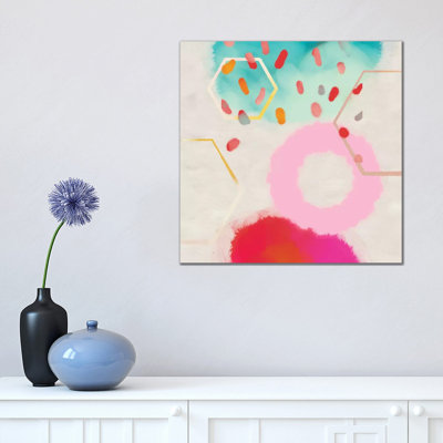 «Pink Circle» par Ana Rut Bré - impression d'art graphique