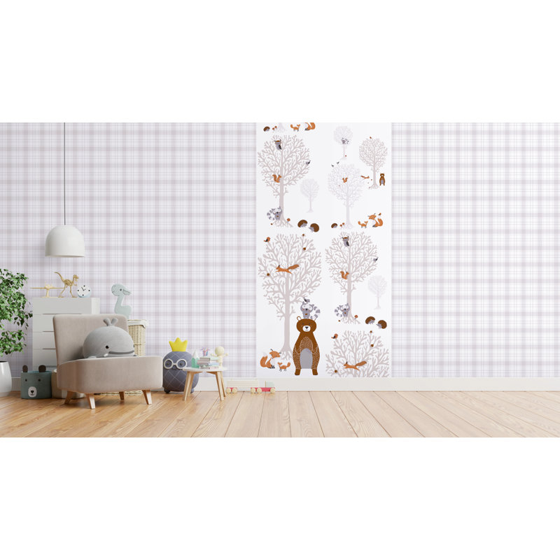 Engles 10.05m x 53cm Matte Wallpaper Roll, Beige