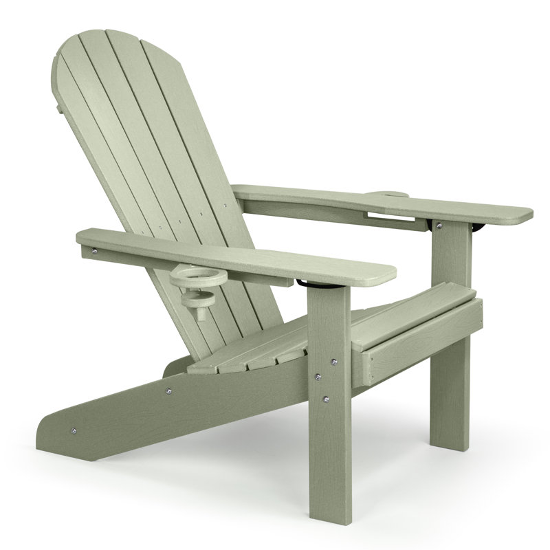 Outdoor Adirondack Chair, Green