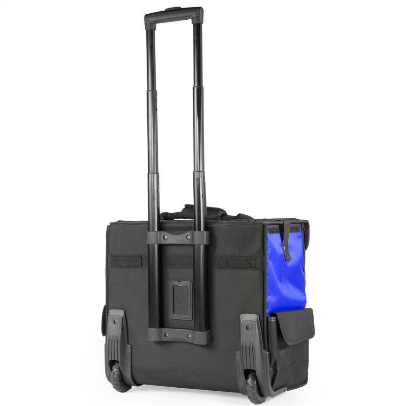 XtremePowerUS 20" Rolling Tool Bag – Heavy-Duty Jobsite Organizer with Multiple Pockets