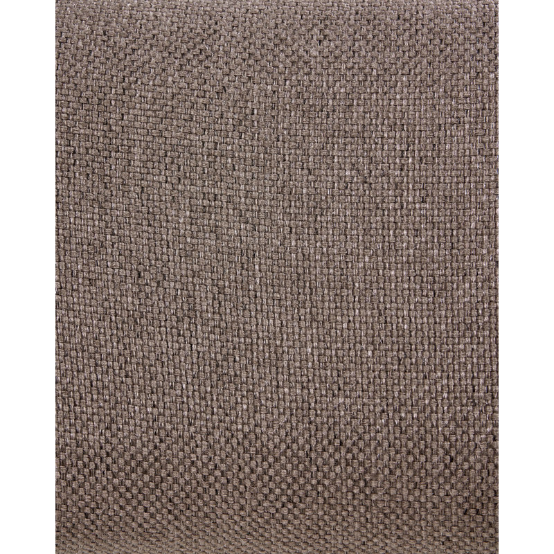 45cm H Fabric Upholstered Upholstered Back Accent in Brown