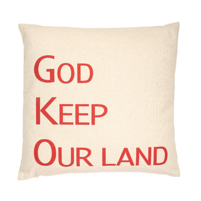 Cotton Blend Throw Pillow