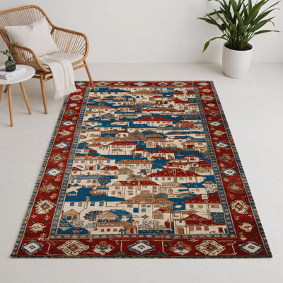 Tapis turc intérieur et extérieur noir