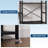 4 Tier Arched Triple Column Bookshelf, Industrial Metal Frame Open Display Storage Shelf for Living Room Home Office-128967516