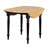 Cecelia Extendable Round Solid Wood Dining Table-2039927578