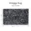 Gano Large Grey Shaggy Rug