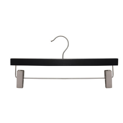Wood Hangers With Clips for Skirt/Pants