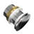 Chrome Color Brass Material Cover Pop-Up Drainer For Stone Resin Freestanding Bathtub