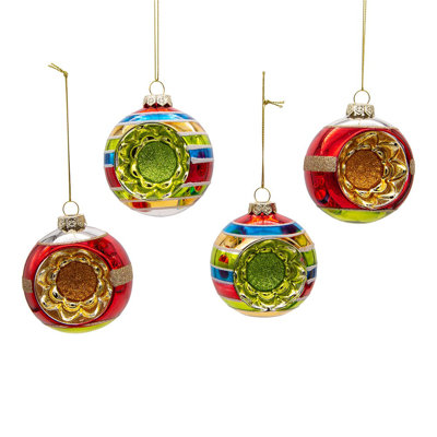 3.25'' Glass Ball Ornament