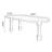 Walnut Rectangular Solid Wood Dining Table-1832295834