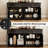 65-Inch Rustic Farmhouse Sideboard Buffet Cabinet | 4 Doors 3 Drawers | Adjustable Shelves | Coffee Bar & Storage for Dining Room, Living Room or Entryway-1420095993